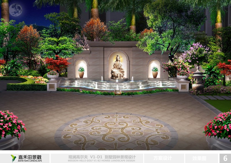 別墅花園設(shè)計(jì)怎能少得了燈的裝飾？